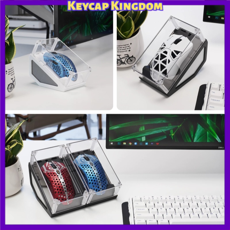 Gaming Accessories To 3D Print - NEW Transparent Acrylic 3D Printed Mouse