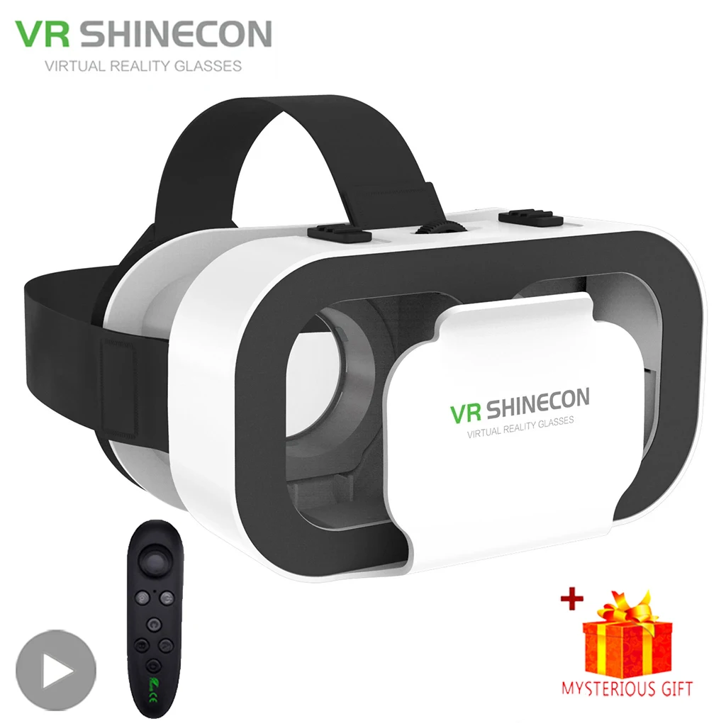 Gaming Accessories Bundle - Shinecon 3D VR Glasses Virtual Reality