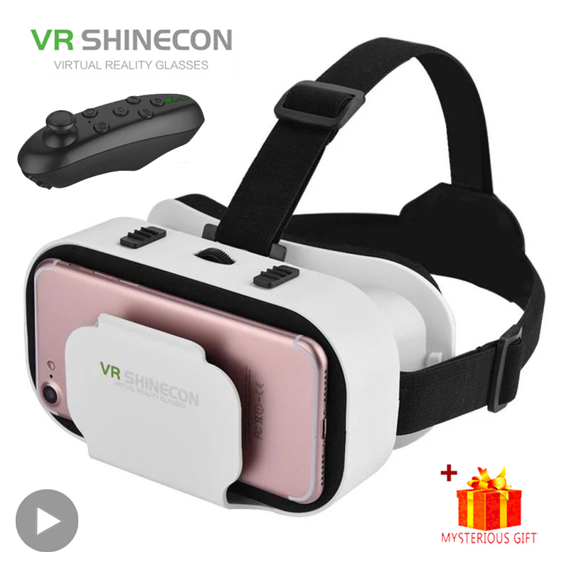 Gaming Accessories 10 Year Old - Shinecon VR Glasses 3D Headset Virtual
