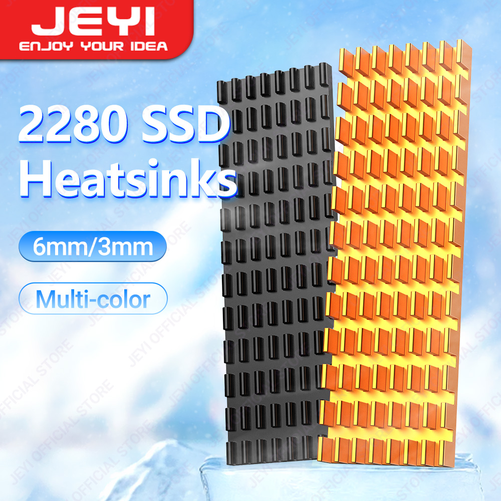 M2 Heatsink Cooler - JEYI M.2 SSD Heatsink Aluminum Cooler