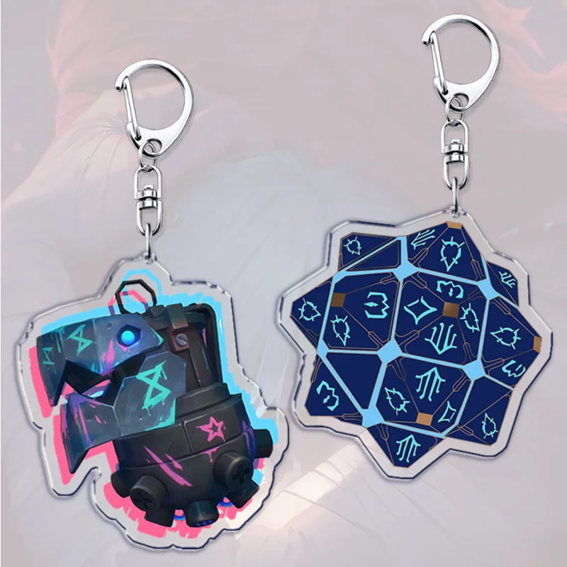 Jinx Gaming Accessories - Hot Arcane Animation TV Show Keychains