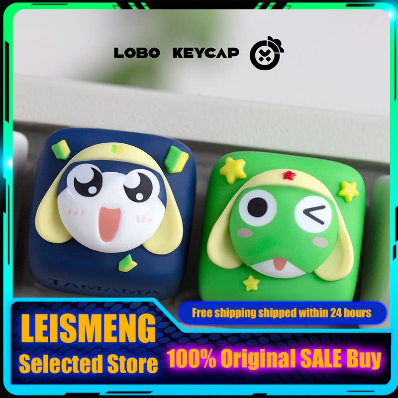 Gaming Accessories To Gift - Keroro Themed Anime Keycaps Mechanical Keyboards