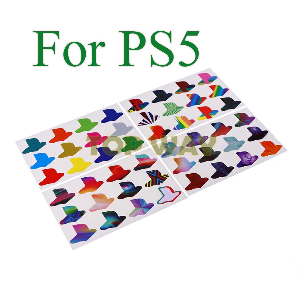 Gaming Accessories Playstation - 12pcs/Lot Colorful Lo go Skin Sticker