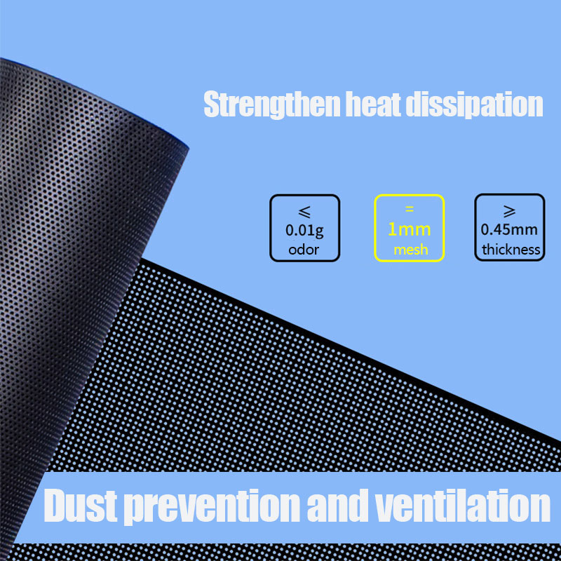 Case Mesh Panel - 30x50 50x50cm Chassis PVC Dustproof Mesh