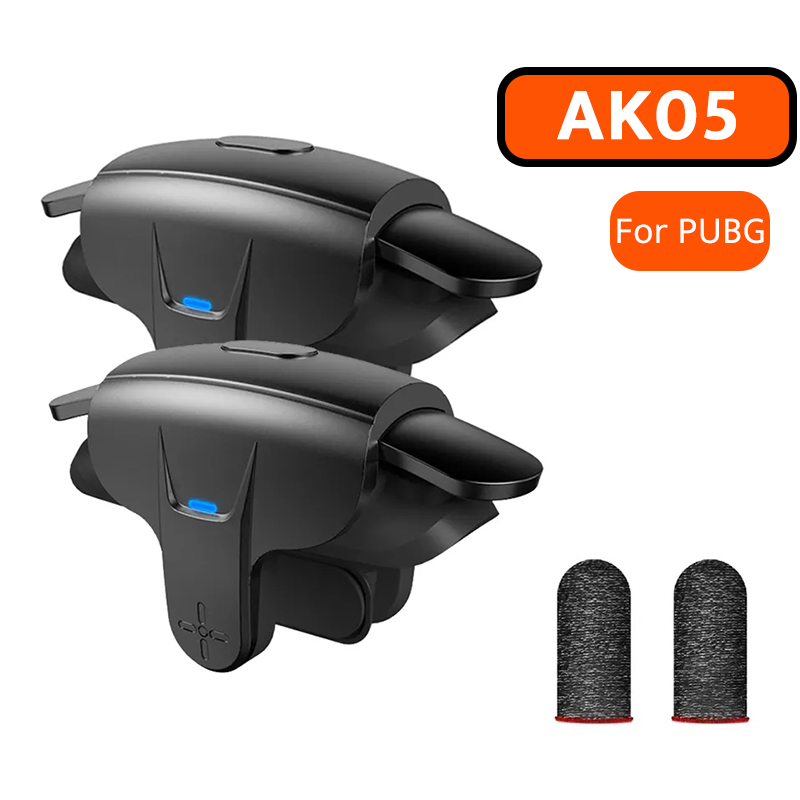 Gaming Accessories Bundle - AK05 Game Controller For PUBG Mobile