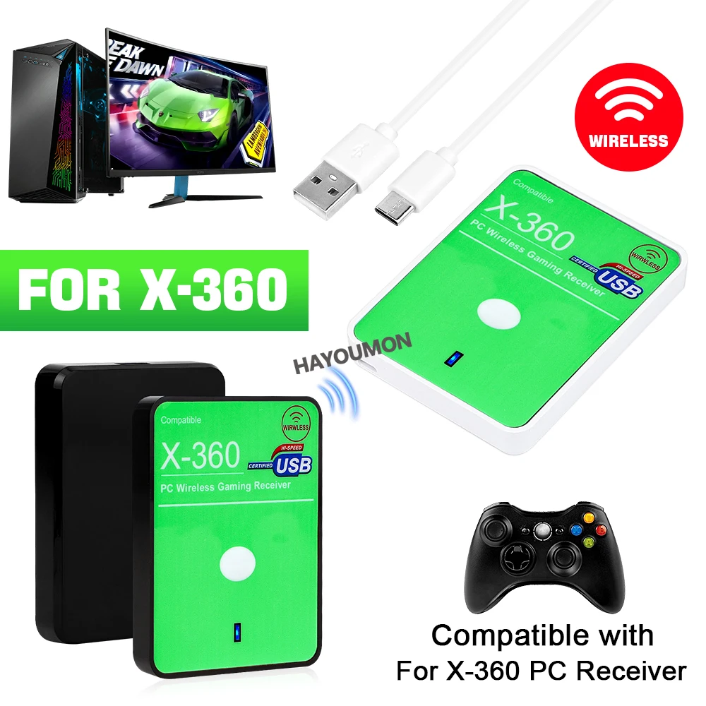 Play Gaming Accessories Xbox Controller - Wireless Gaming Receiver USB Adapter For