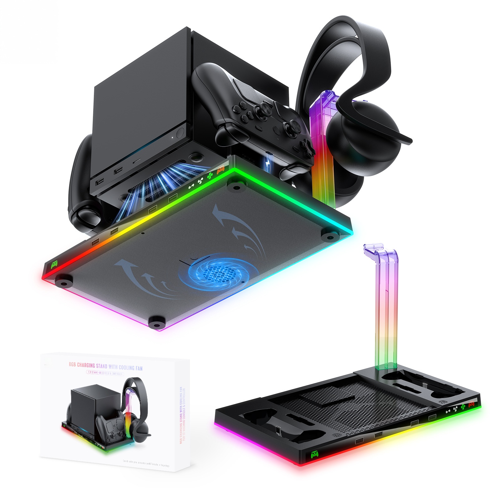 For Steam Controller Stand Cha - Headset Stand Rgb review and price