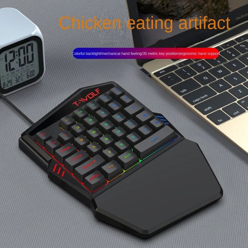 T-WOLF TF900 One Handed Keyboa - Gaming Accessories For Mobile review and price
