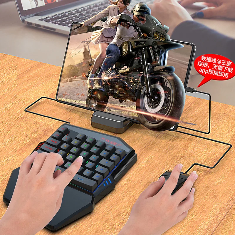 T-WOLF TF900 One Handed Keyboa - Gaming Accessories For Mobile review and price