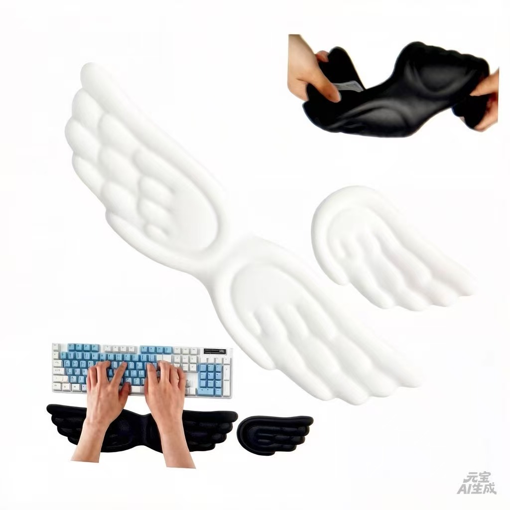 Keyboard Mouse Wrist Rest Ange - Gaming Accessories Girly review and price