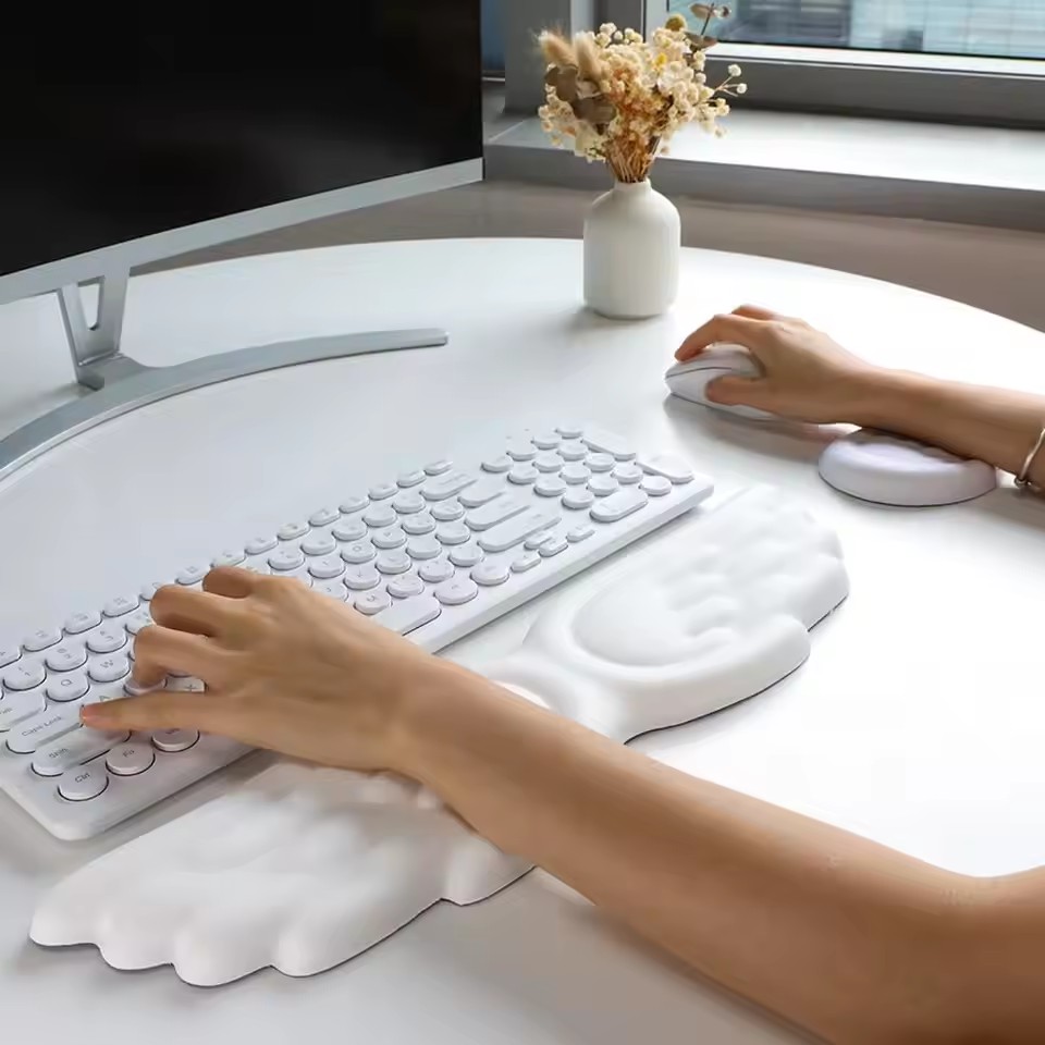 Keyboard Mouse Wrist Rest Ange - Gaming Accessories Girly review and price