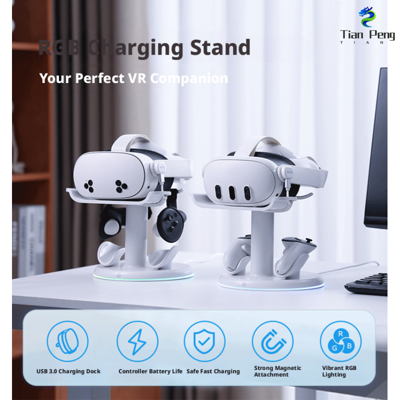 Fast Charging Dock for Meta Qu - Headset Stand Rgb review and price