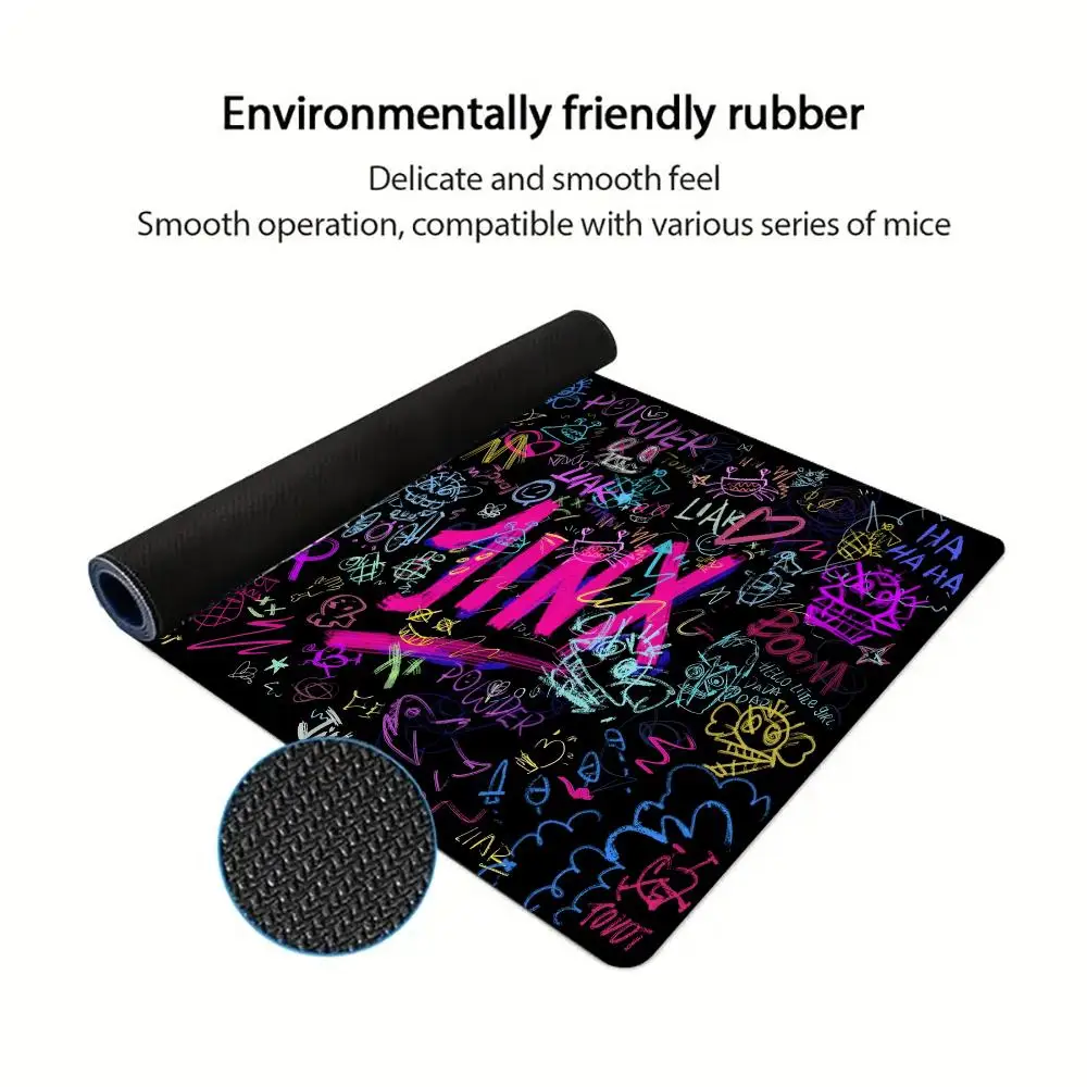 Graffiti style Jinx Mouse Pad  - Jinx Gaming Accessories review and price