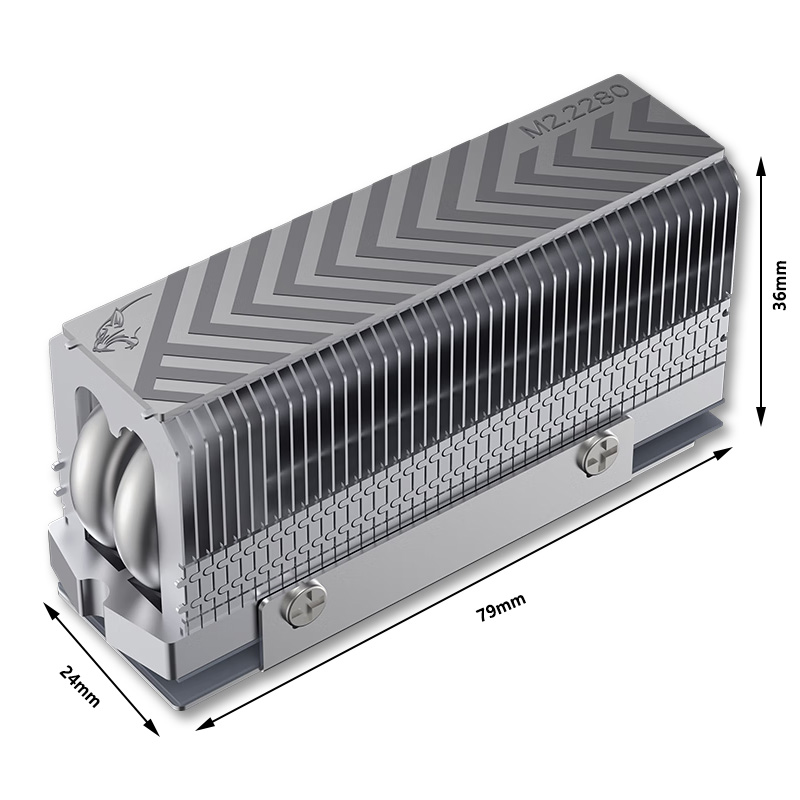 COOLLEO M.2 2280 NVMe SSD Heat - M2 Heatsink Cooler review and price