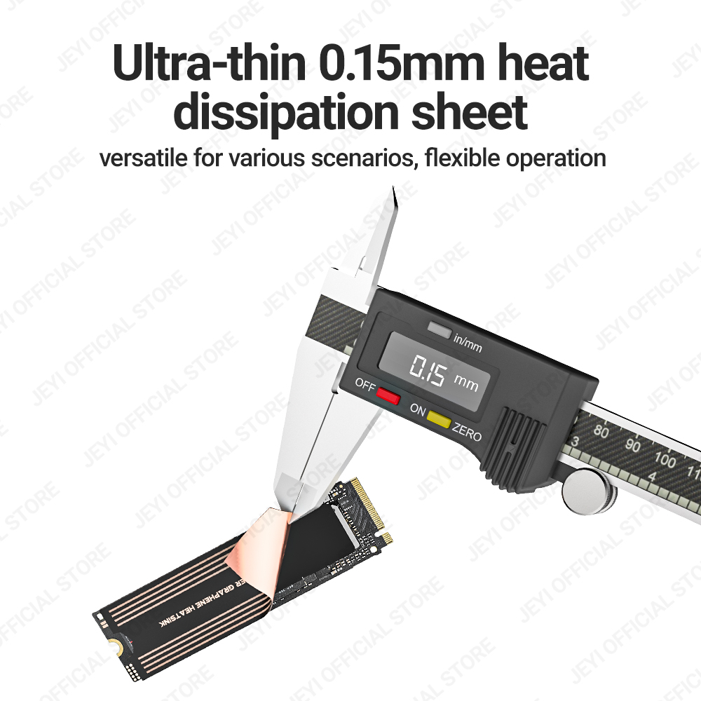 JEYI Graphene 2280 2242 2230 M - M2 Heatsink Cooler review and price