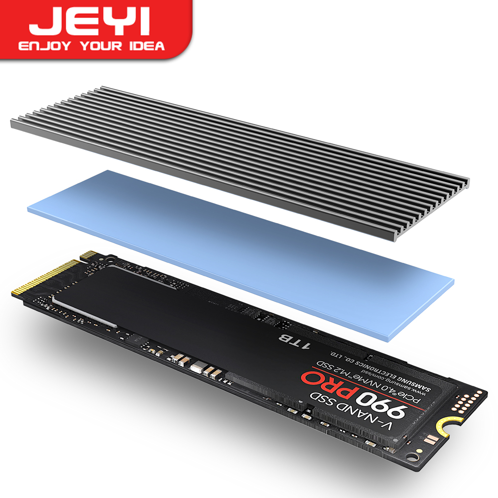 JEYI M.2 SSD Heatsink, Aluminu - M2 Heatsink Cooler review and price