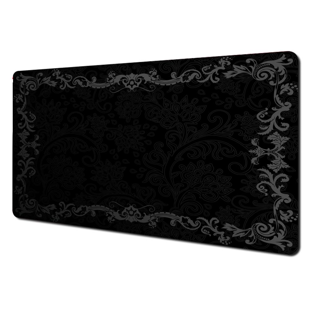 Black Flower Lace Mouse Pad La - Gaming Accessories Girly review and price