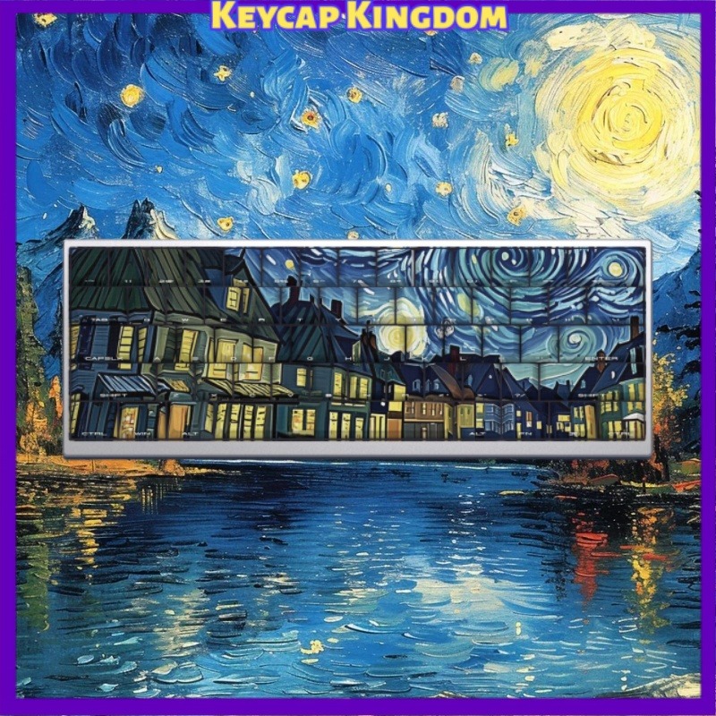 Van Gogh Starry Sky Theme Keyc - Gaming Accessories To Gift review and price