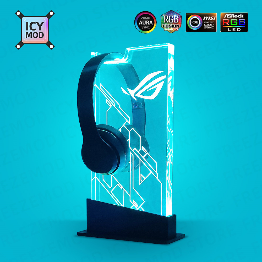 Chassis RGB Headset Holder ARG - Headset Stand Rgb review and price