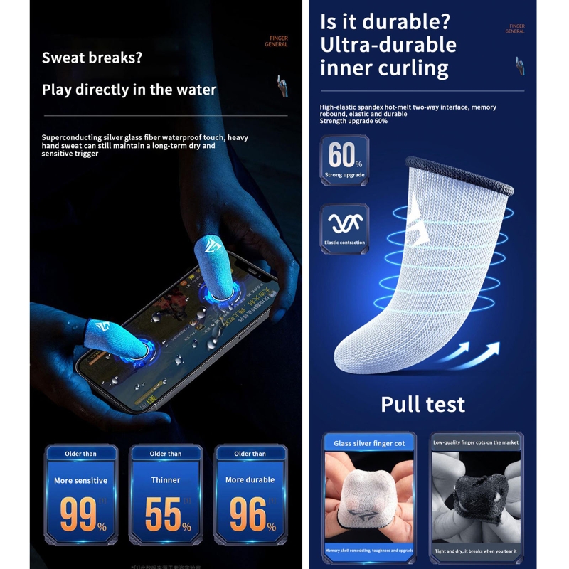 1 Pair Gamer Finger Sleeves Sw - Gaming Accessories Bundle review and price