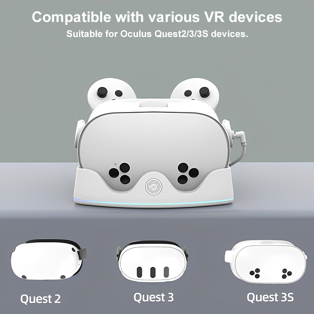 Charging Dock for Meta Quest 3 - Headset Stand Rgb review and price