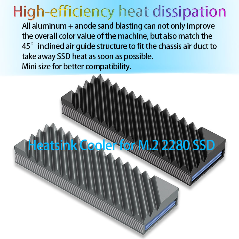 M.2 SSD NVMe Heat Sink M2 2280 - M2 Heatsink Cooler review and price