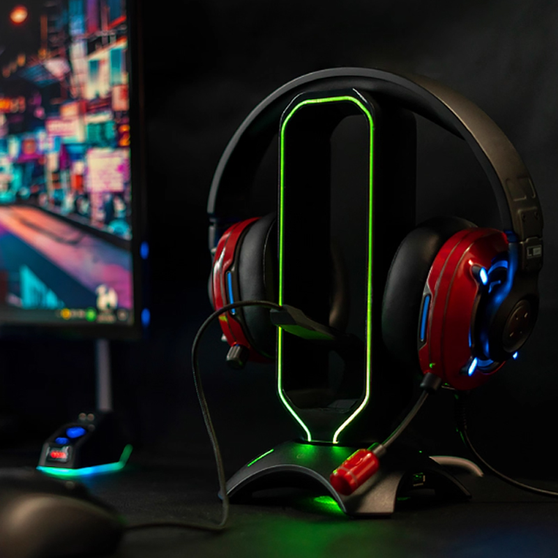 RGB Headset Stand with Mouse B - Headset Stand Rgb review and price