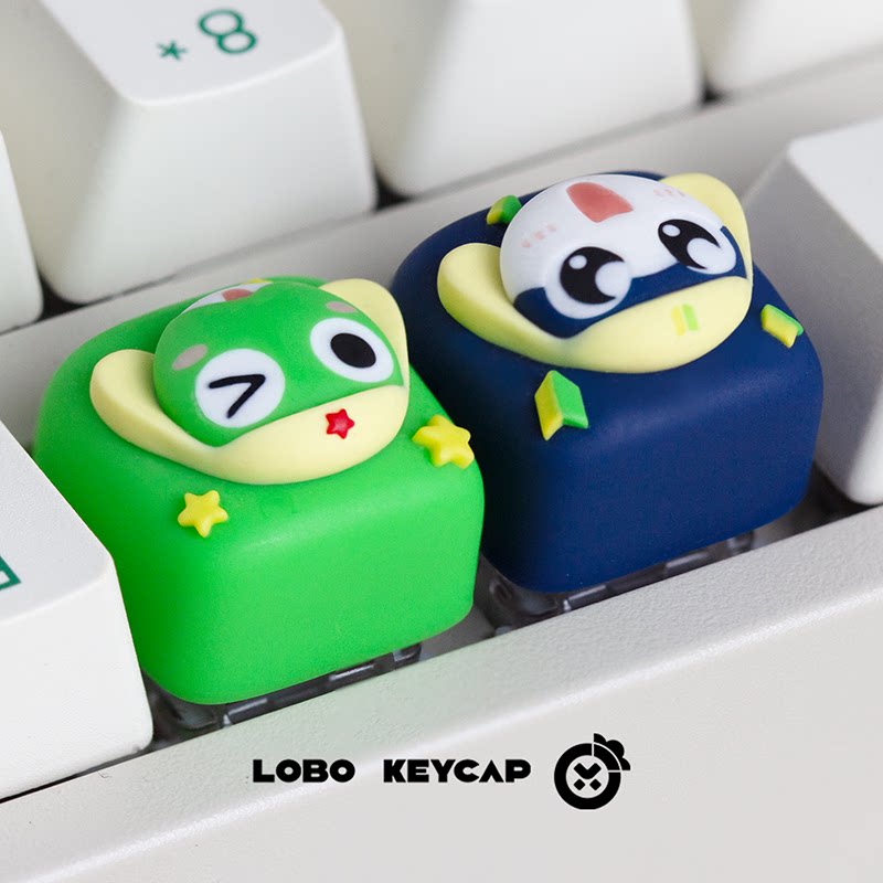 Keroro Themed Anime Keycaps Me - Gaming Accessories To Gift review and price
