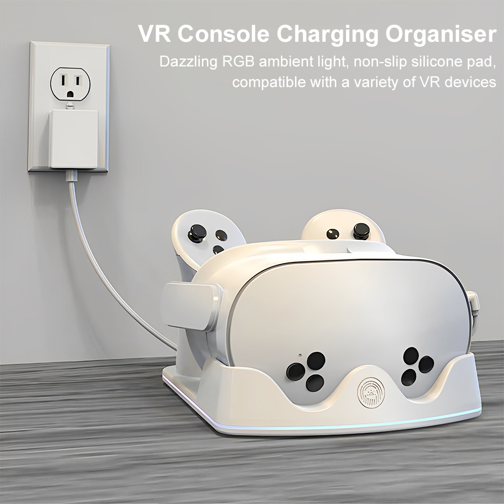 Charging Dock for Meta Quest 3 - Headset Stand Rgb review and price