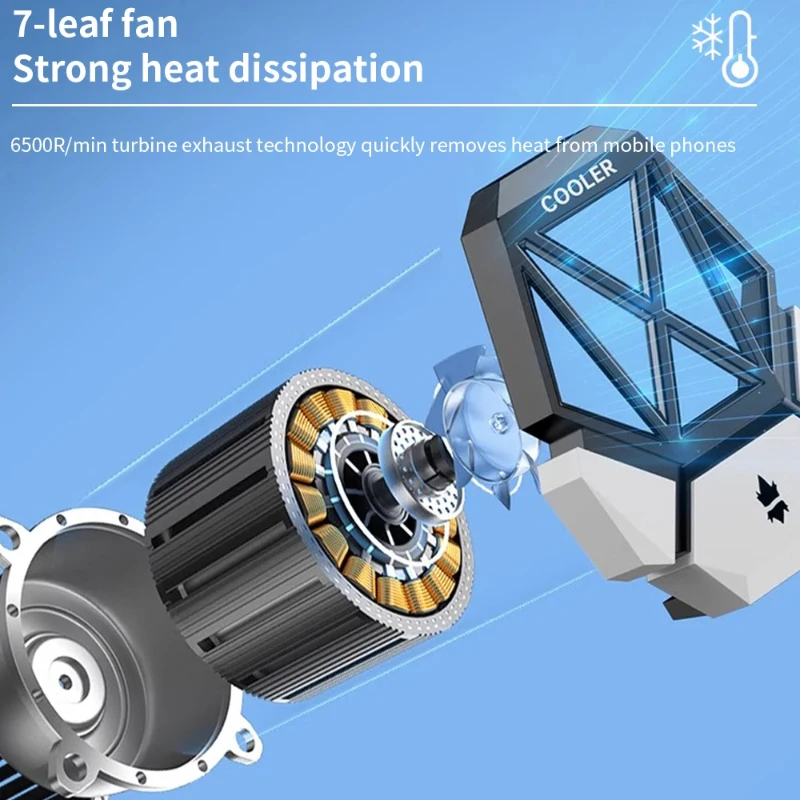 DY08 Mobile Phone Cooling Fan  - Gaming Accessories For Mobile review and price