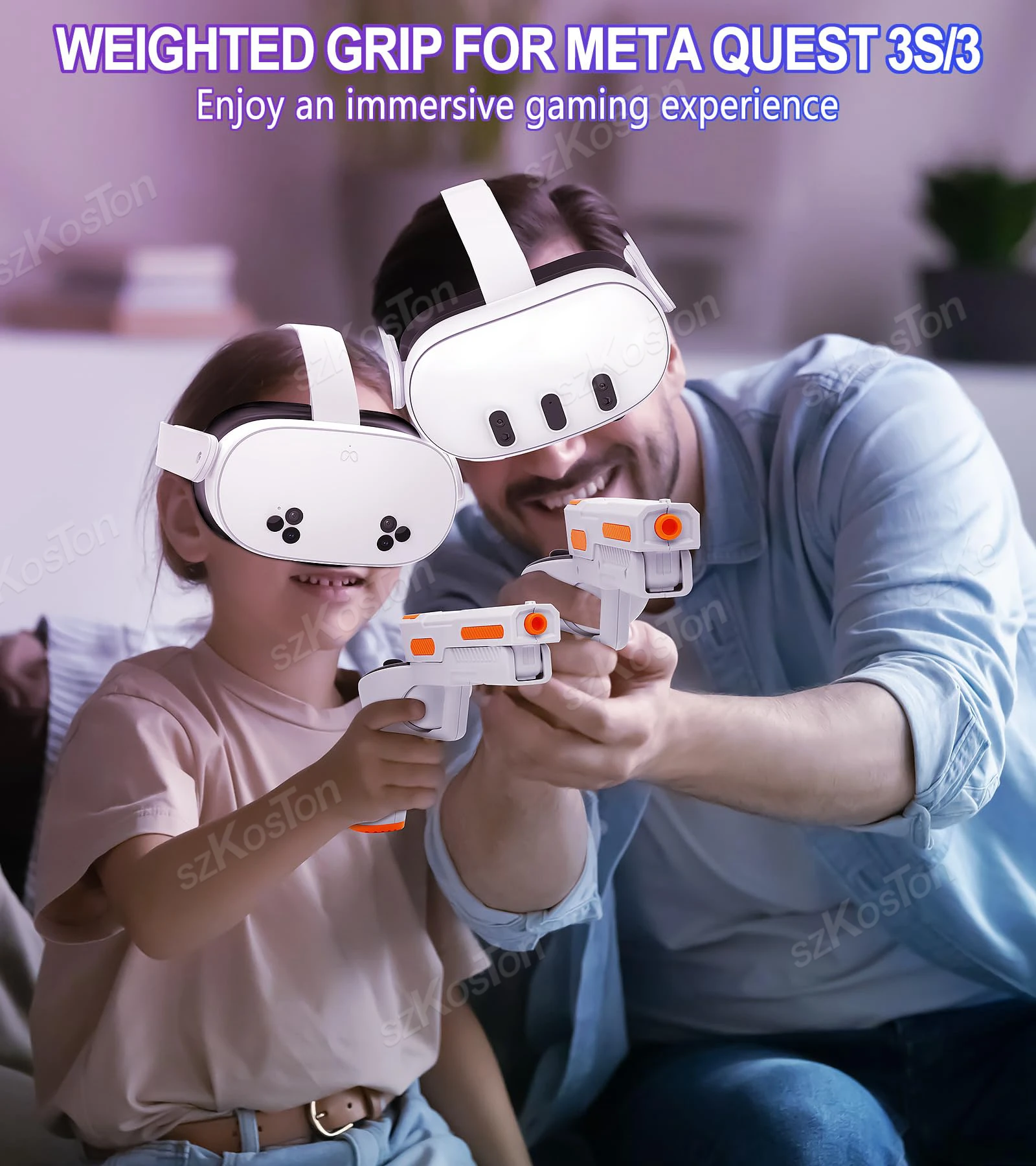 VR Gun Stock Grips for Meta Qu - Gaming Accessories Vr review and price