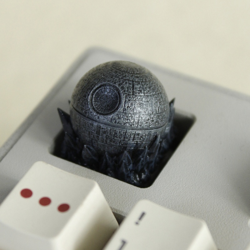HCY Death Star Artisan Keycap  - Gaming Accessories To 3D Print review and price