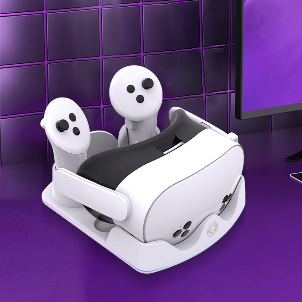 Charging Dock for Meta Quest 3 - Headset Stand Rgb review and price