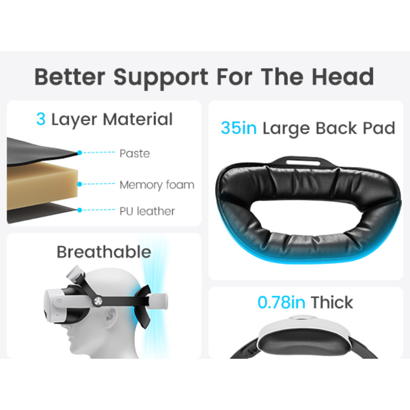 BEBONCOOL Adjustable Head Stra - Gaming Accessories Vr review and price