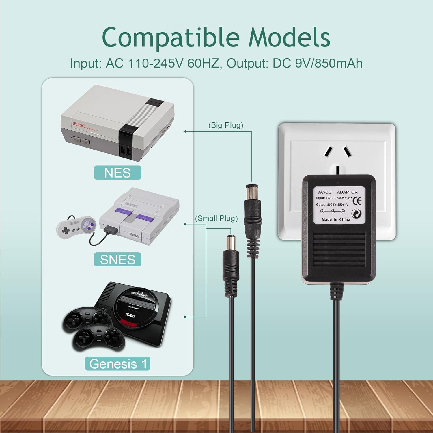 US Plug 3 in 1 AC Power Supply - Gaming Accessories Dropshipping Suppliers review and price