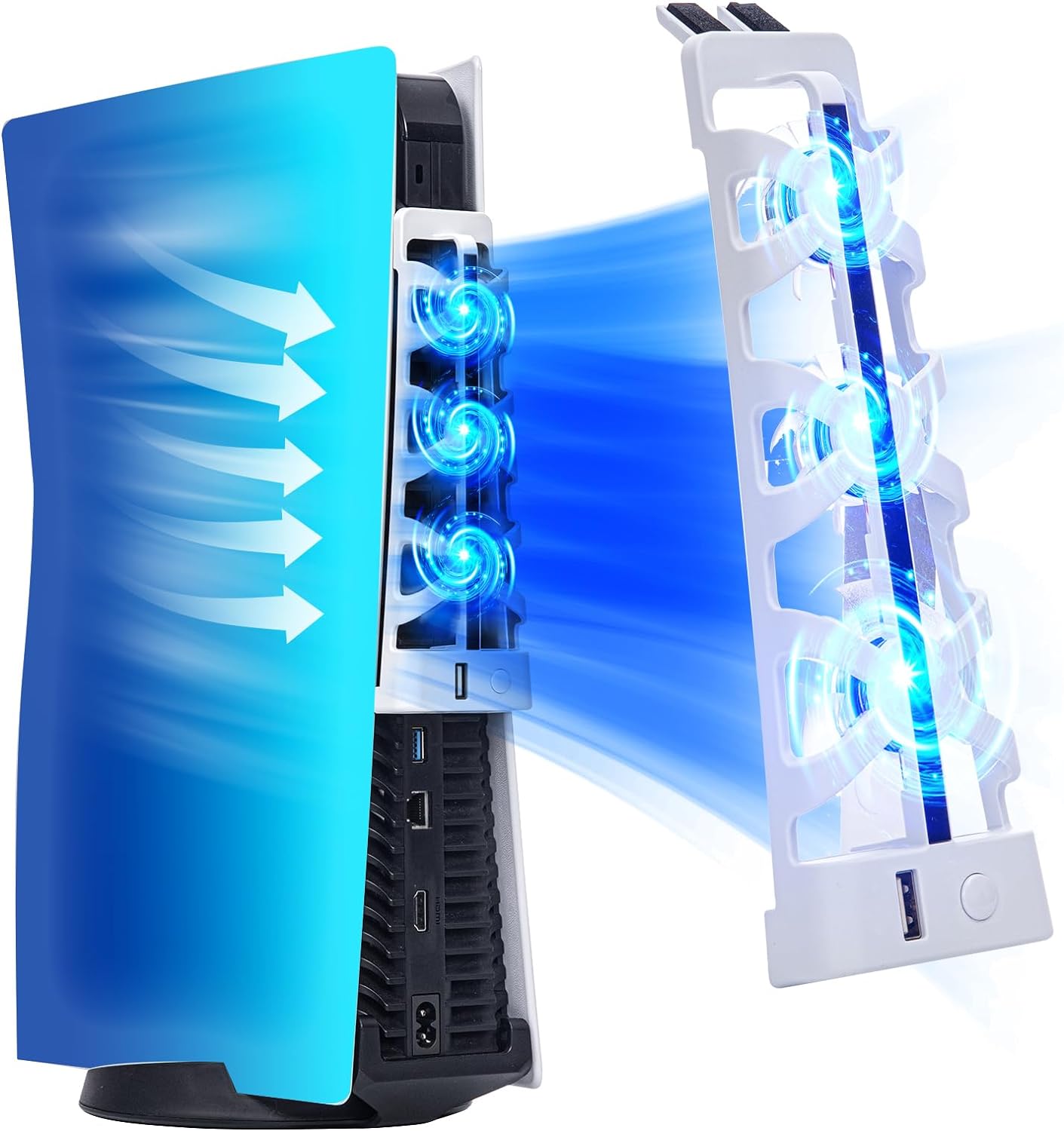 For PS5 Slient Cooling Fan wit - Gaming Accessories Playstation review and price