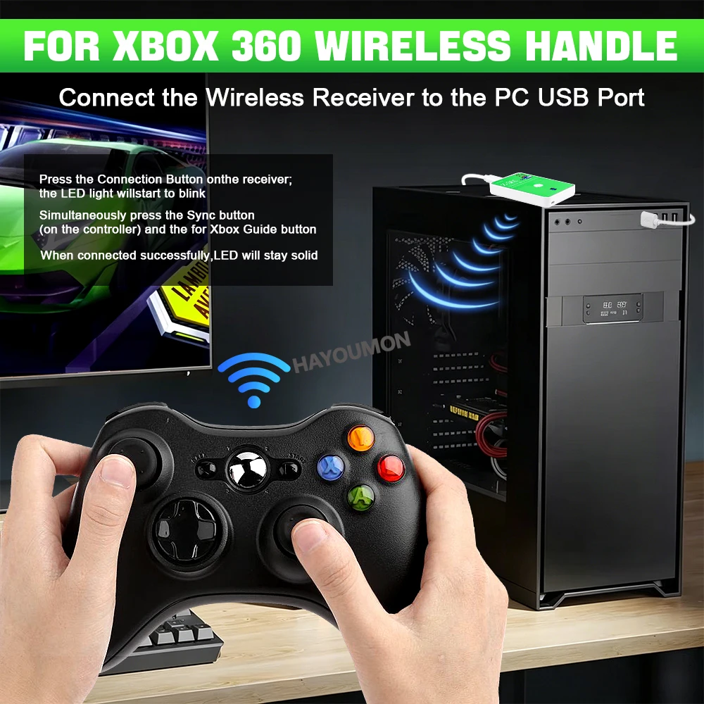 Wireless Gaming Receiver USB A - Play Gaming Accessories Xbox Controller review and price
