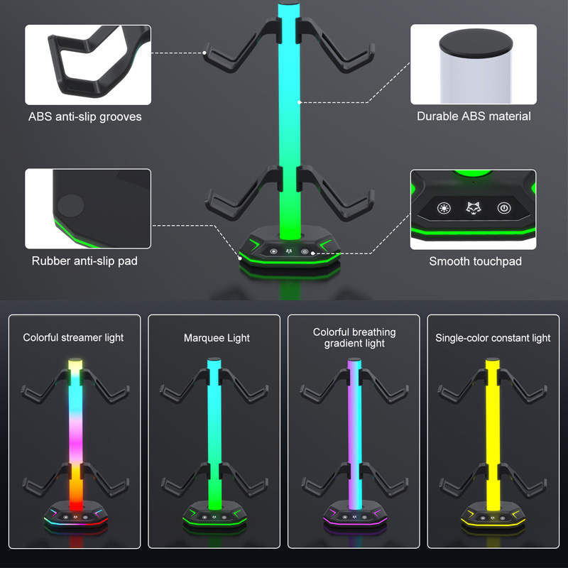 RGB Game Controller Headphone  - Headset Stand Rgb review and price